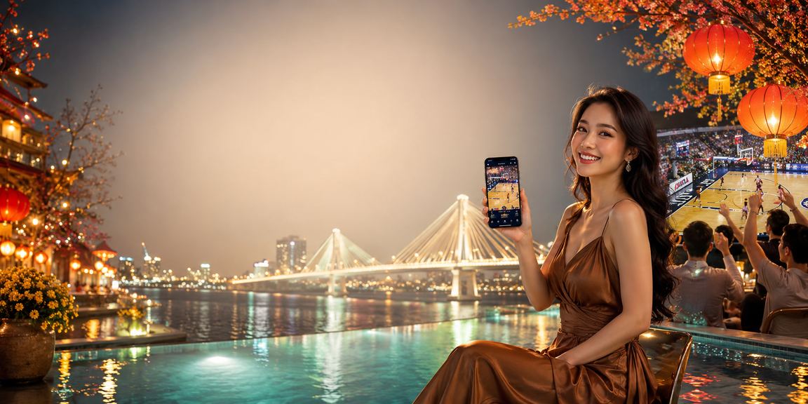 Người dùng Cần Thơ nhận hỗ trợ cá cược bóng rổ qua điện thoại bên ly cà phê
